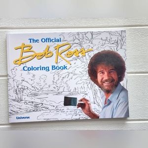 Bob Ross Coloring Book